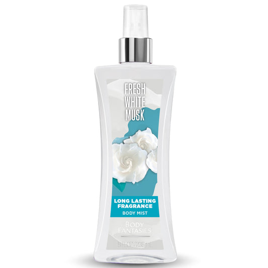 Body Fantasies Signature Fragrance Body Spray, Fresh White Musk, 8 Fluid Ounce Beauty & Personal Care Body Fantasies