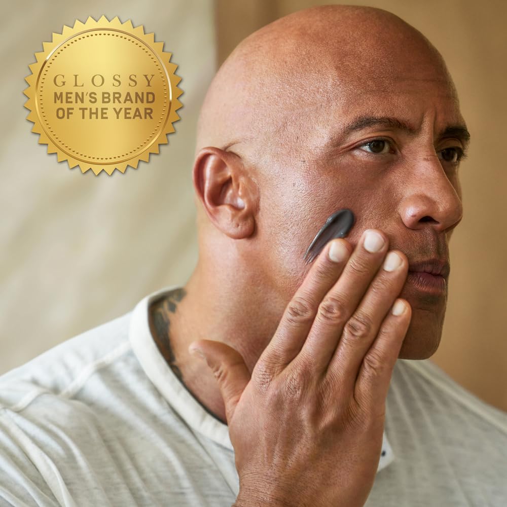 PAPATUI by Dwayne Johnson Men's Face Exfoliating Scrub, Unscented Facial Cleanser, Smooths Skin Texture, Fine Lines & Wrinkles, with Peptides Beauty & Personal Care PAPATUI