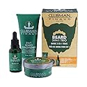 Clubman Pinaud 3-in-1 Beard Kit - Includes Conditioner, Beard Oil and Balm, Starter Kit for Men Beauty & Personal Care Clubman