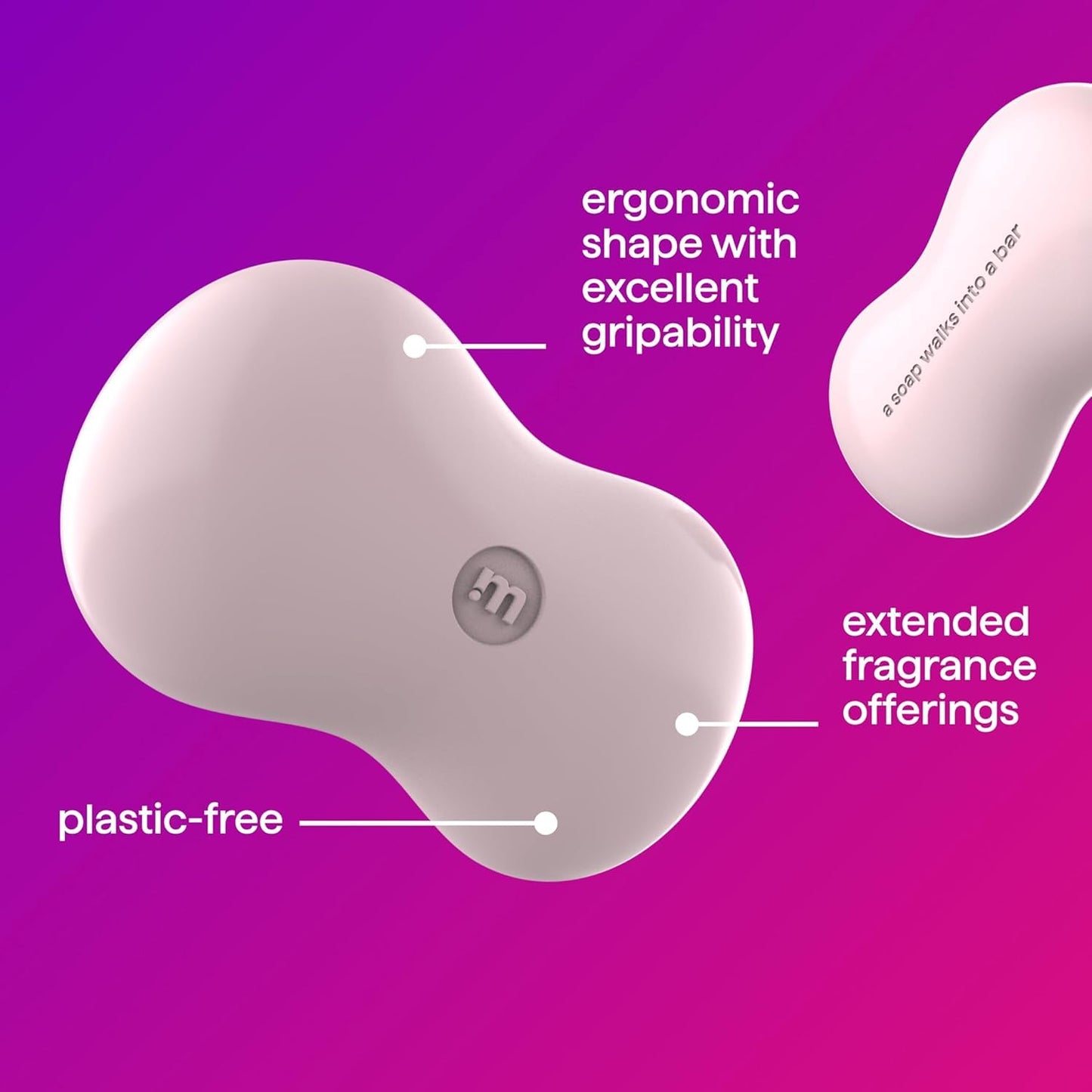 Method Bar Soap, Pure Peace, Pure Peace, Rose Water, Peonies + Pink Sea Salt notes, Plastic Free, 2 bars, 5oz each Beauty & Personal Care Method
