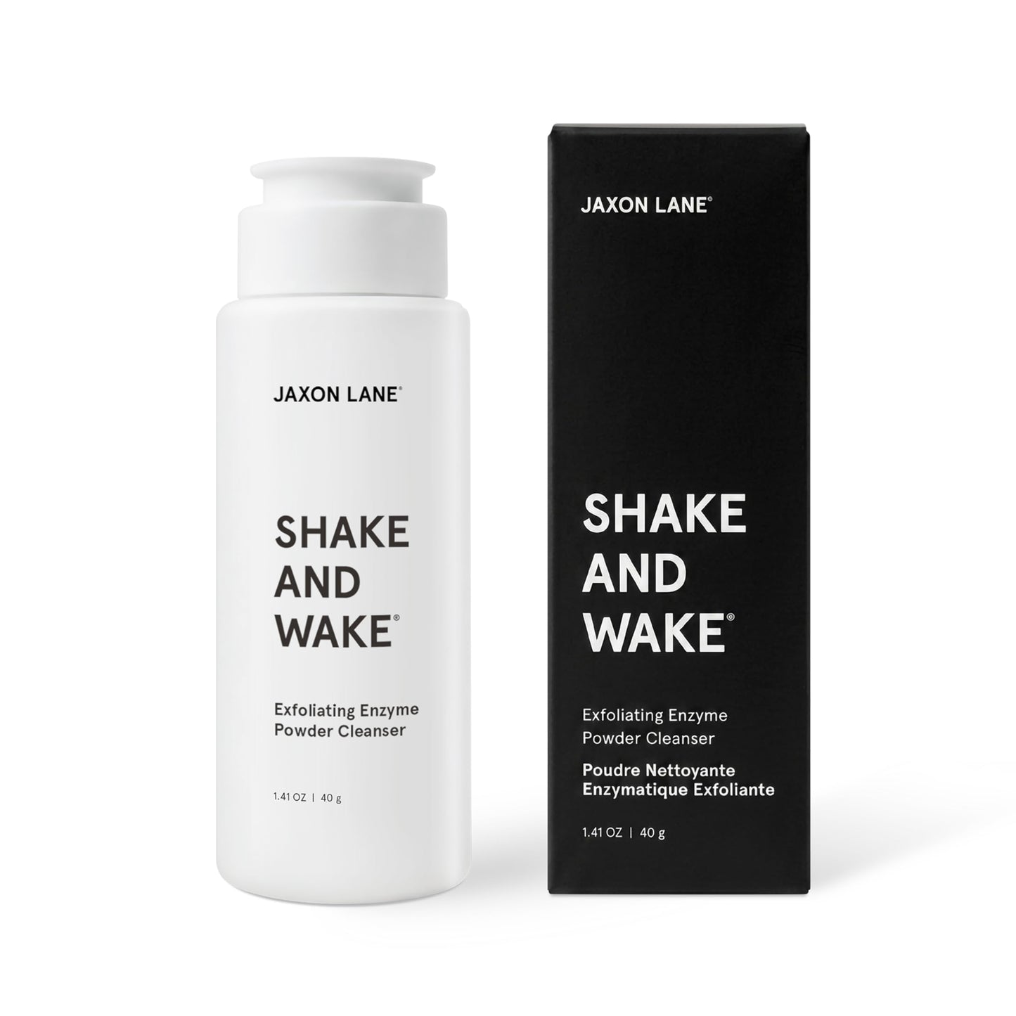 JAXON LANE Shake and Wake Korean Enzyme Powder Face Wash - Water Activated Exfoliating Cleanser with Pineapple Papaya Enzymes, Vitamin C E AHA, Powder Beauty & Personal Care JAXON LANE