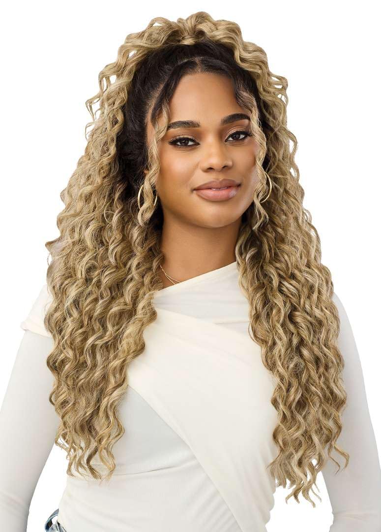 Outre Lace Front Wig - Perfect Hair Line 13X6 Frontal - PH 25 (OFF BLACK 1B)