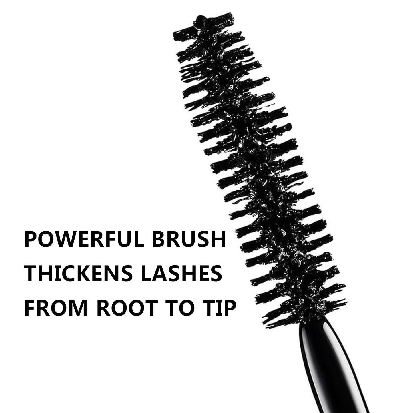 Mascara Volume And Length Black Waterproof Fast Dry Eyelashes Eye Makeup Volumizing Lengthening Curling Defining Multiplying Buildable Formula Primer Beauty & Personal Care TWLBXMG