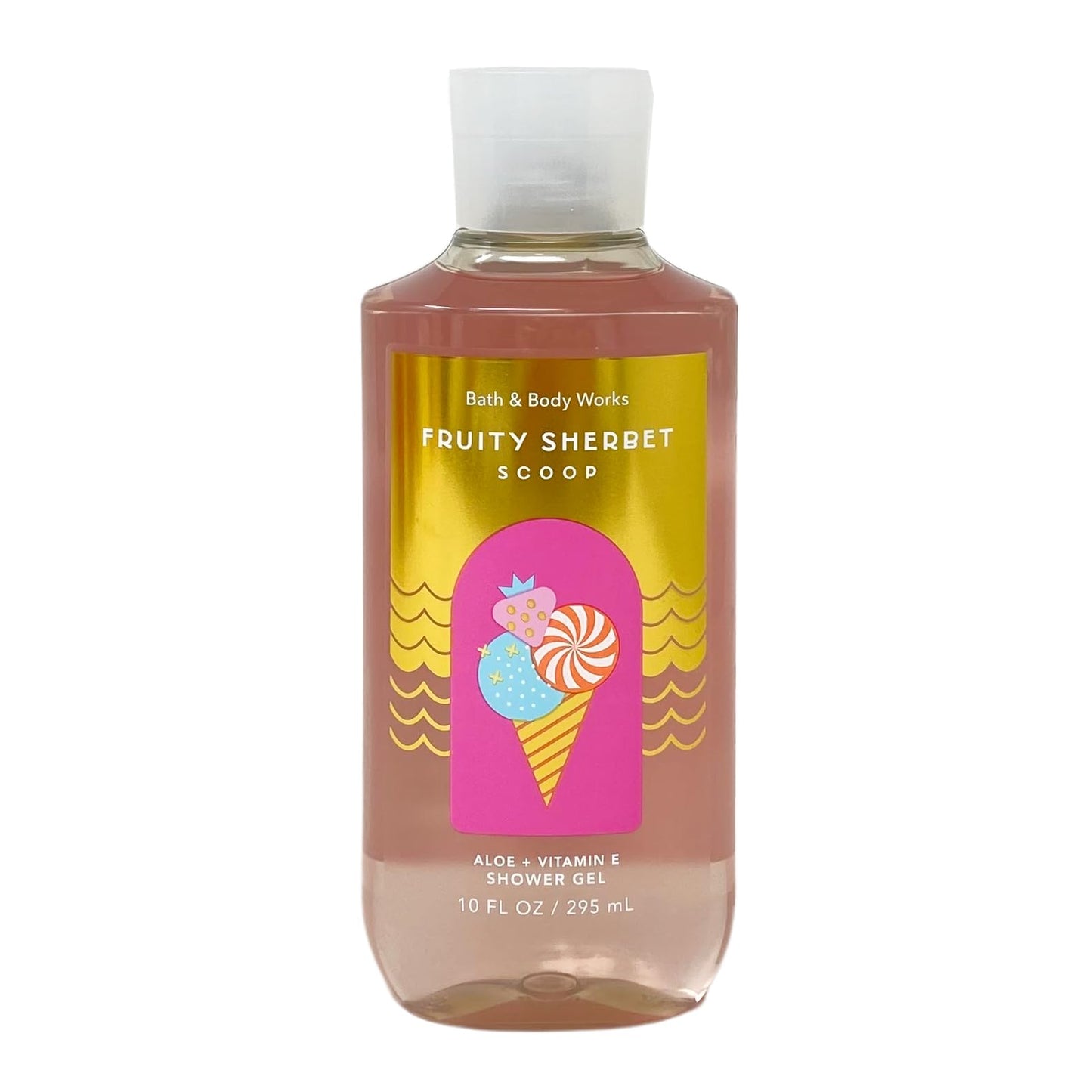 Bath & Body Works Fruity Sherbet Scoop 3 Piece Gift Set - Fragrance Mist - Body Cream - Shower Gel - with a Himalayan Salts Springs Bar Soap Beauty and Personal Care Bath & Body Works