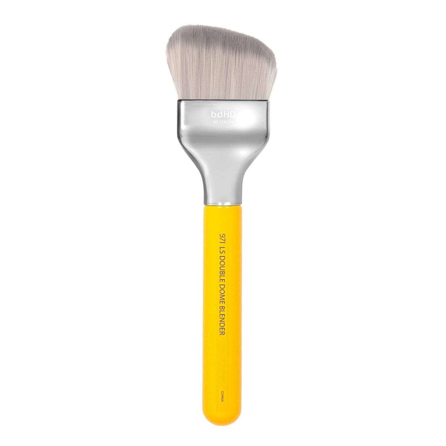 Bdellium Tools Professional Makeup Brush - Studio Series 971 Large Slanted Double Dome Blender - With Soft Synthetic Fibers, For Quick & Easy Beauty & Personal Care BDELLIUM TOOLS