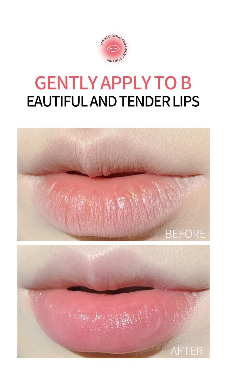 8 - piece Fruity Lip Mask Set! Paired with Lip Balm for Long - lasting Moisturization Beauty & Personal Care bobojuju