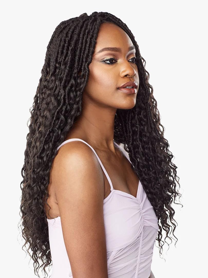 Sensationnel Lulutress Crochet Braiding Hair-3X Bohemian Locs 20in,M27/613