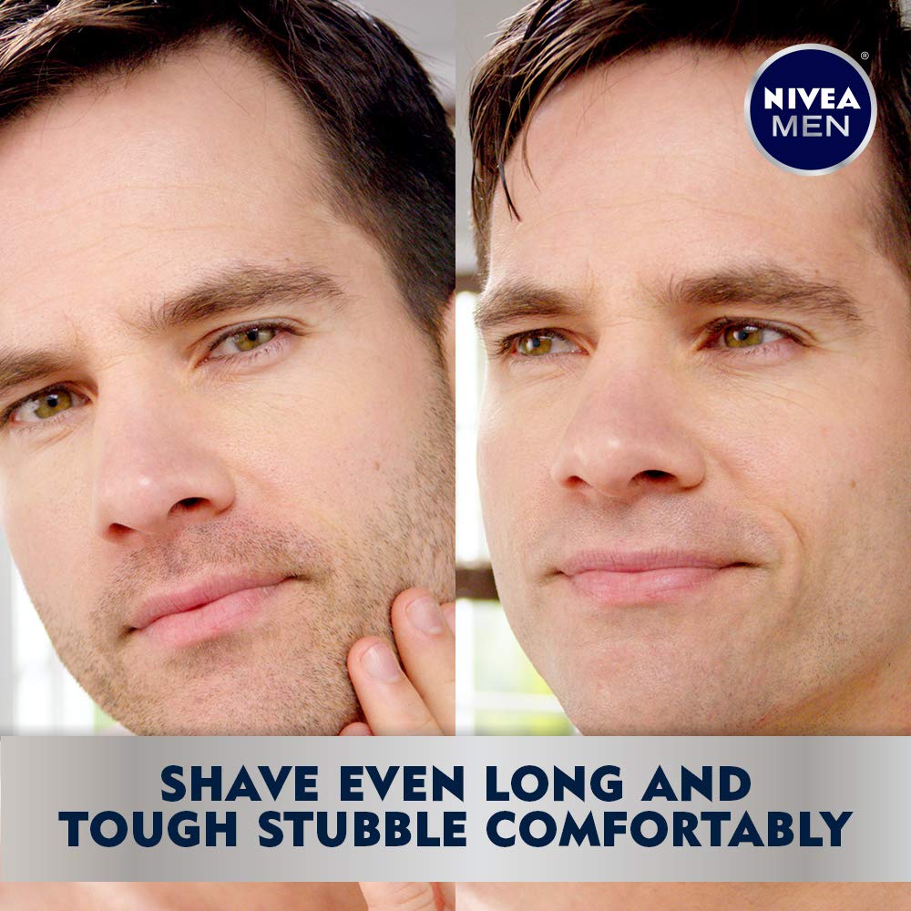 Nivea Men Sensitive Skin & Stubble Shave Gel - with Beard Softener For Men - 7 Ounce. Can Beauty and Personal Care NIVEA MEN