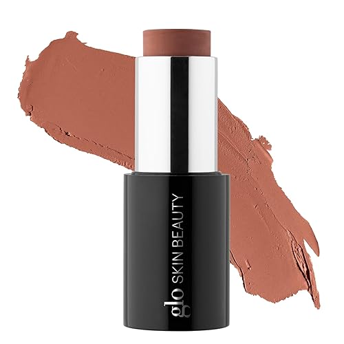 Glo Skin Beauty Cream Blush Stick (Desire) | 3-in-1 Multitasking Long-Wear Cheek, Lips + Lids Stick | Packed with Skincare Benefits Beauty & Personal Care Glo Skin Beauty