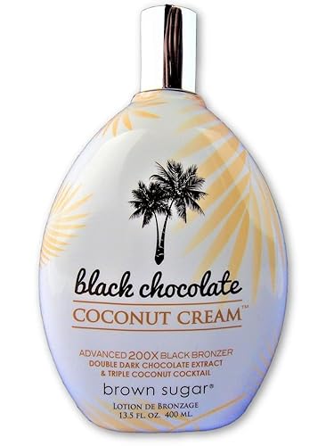 Brown Sugar BLACK CHOCOLATE COCONUT CREAM 200X Bronzer - 13.5 oz Beauty & Personal Care Brown Sugar