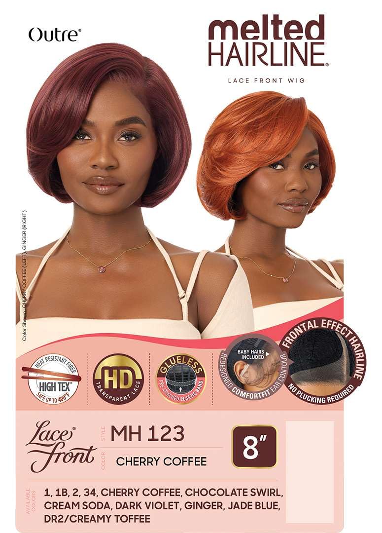 Outre Lace Front Wig - Melted Hairline - MH 123 (CHOCOLATE SWIRL)