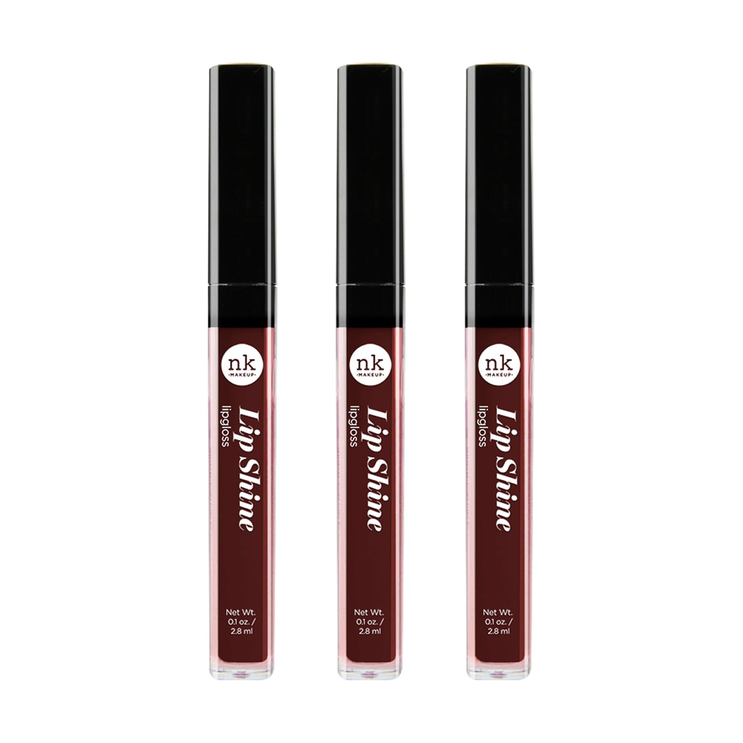 NICKA K NEW YORK Lipshine, Cosmetics, vibrant colors, bright colors, shining lips, lip shine, long lasting (AMZ260) Beauty & Personal Care NICKA K NEW YORK