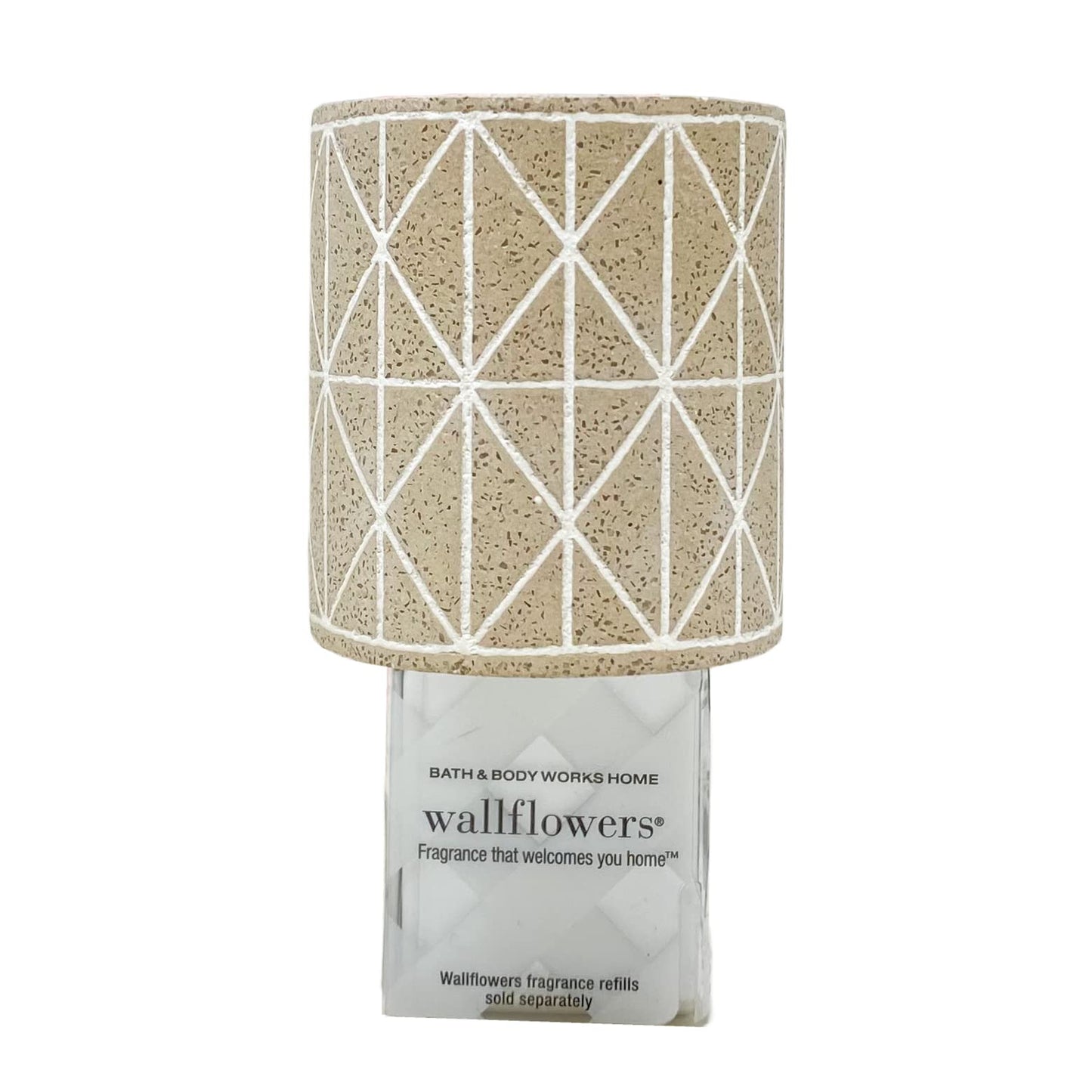 Bath & Body Works Geometric Stone Wallflowers Fragrance Plug and a Strawberry Lip Balm Beauty and Personal Care Bath & Body Works