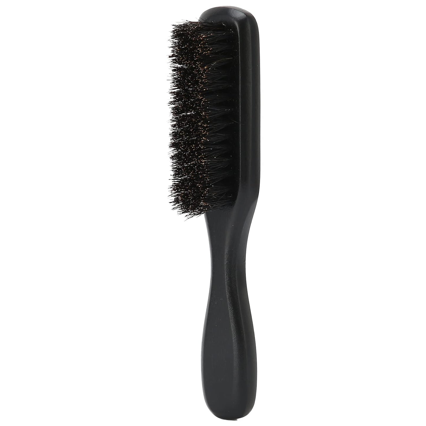 ZJchao Men Black Beard Grooming Brush Beard Brush Hair Combs Wooden Handle Smooth Itching Growth Pearwood Boar Beauty and Personal Care ZJchao