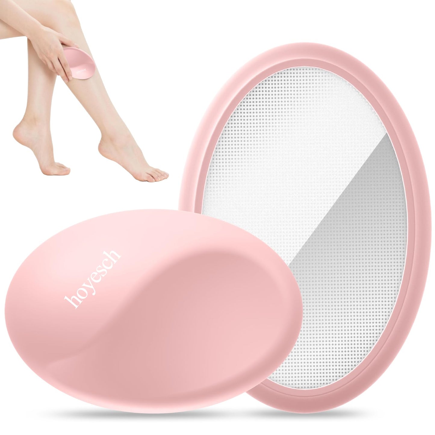 hoyesch Crystal Hair Eraser for Women and Men, Reusable Crystal Hair Remover Painless Exfoliation Epilators Hair Removal for Women, Magic Hair Eraser Beauty and Personal Care hoyesch