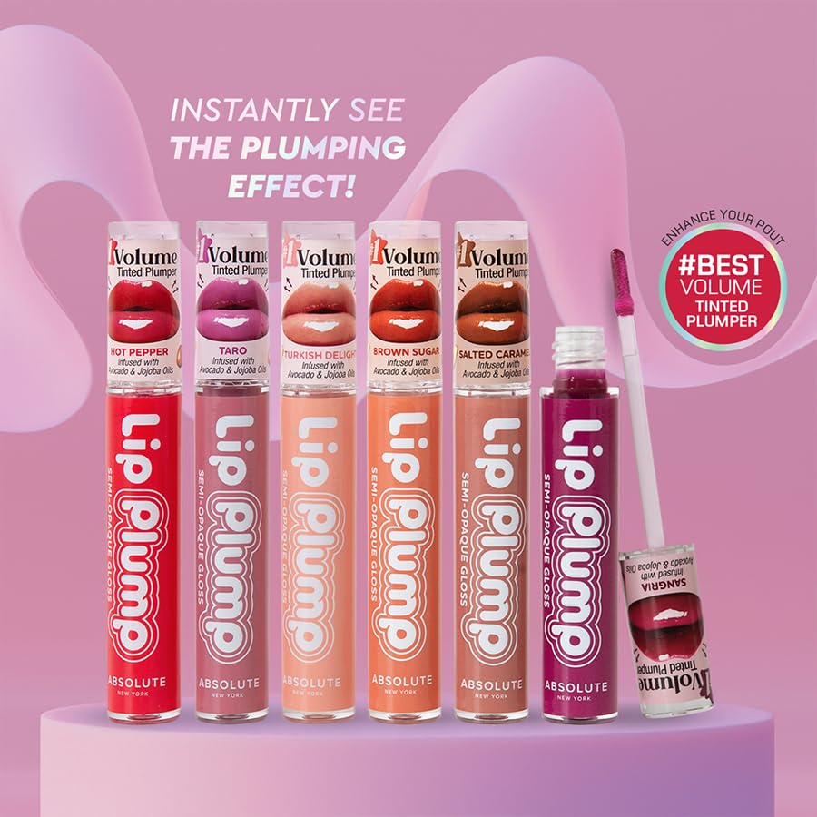 Absolute New York Semi-Opaque Gloss (MLPG05 Hot Pepper, .085 Oz) Beauty & Personal Care Absolute New York