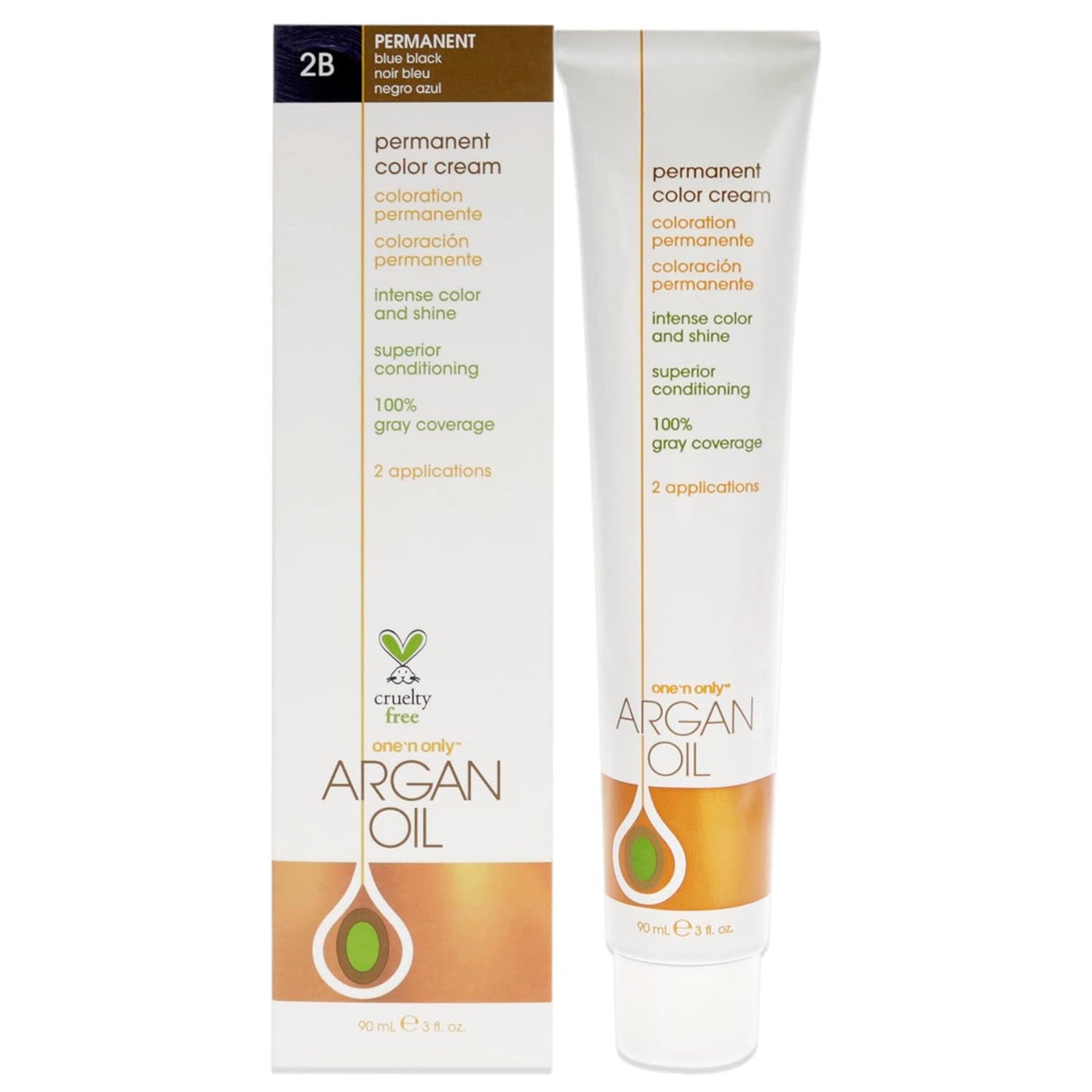One N' Only Permanent Hair Color - Permanent Hair Dye Made with Argan Oil - Delivers Rich, Accurate Tones with Gray Coverage - Improves Moisture Beauty & Personal Care One 'N Only