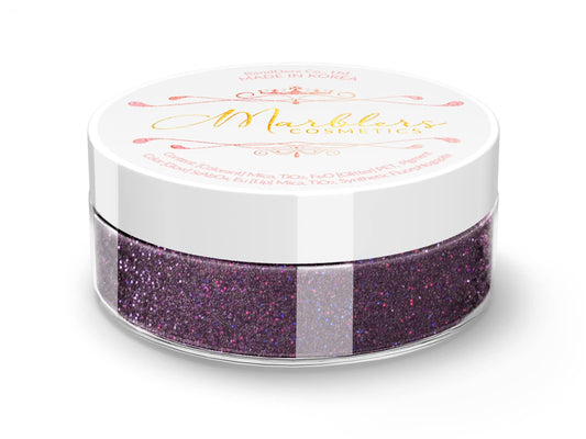 MARBLERS Glitter Mica Powder [Mystic Purple] 0.14oz (4g) | Glitter Mica | Highly Pigmented | Non-Toxic, Vegan, Cruelty-Free | Eyeshadow, Body Butter Beauty & Personal Care MARBLERS