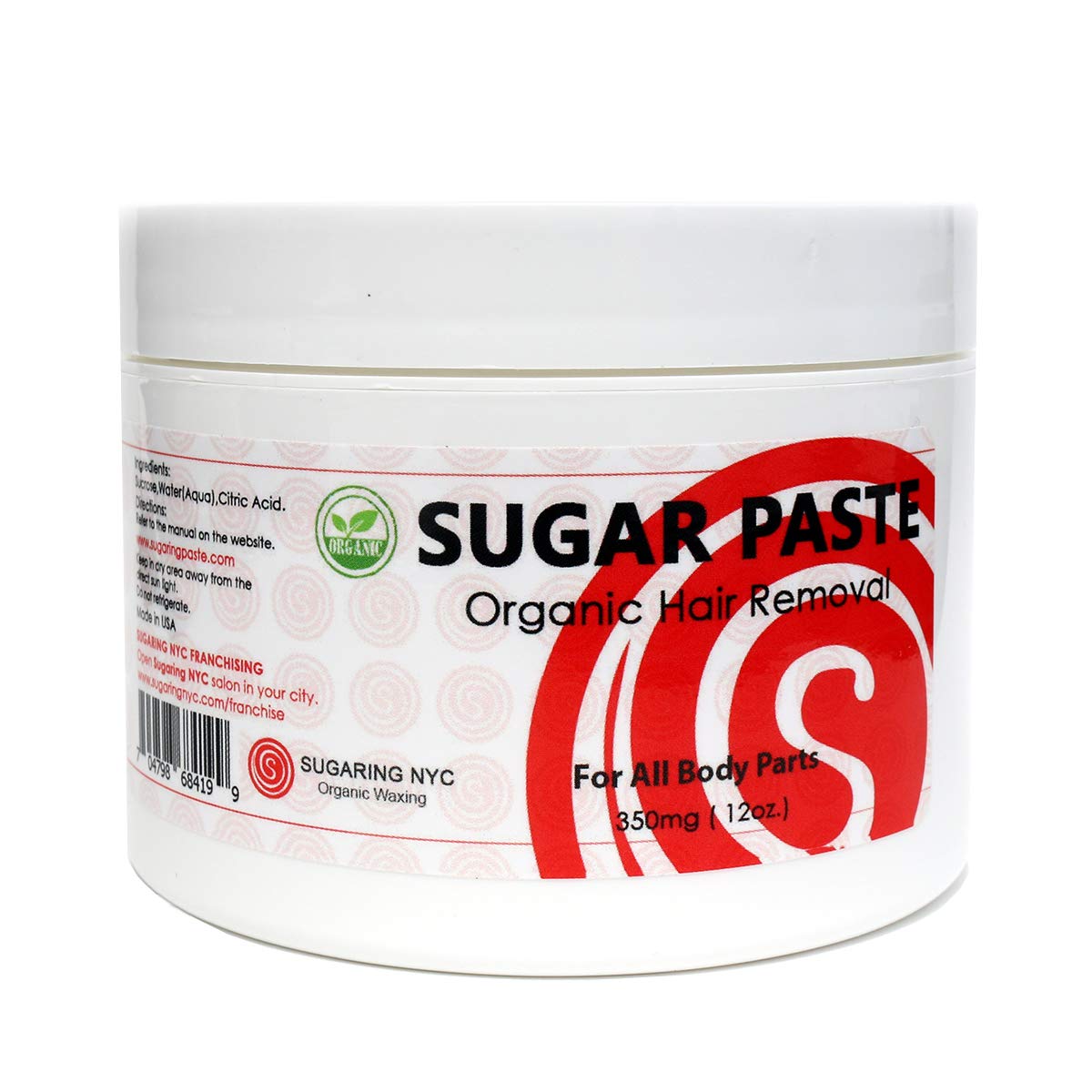 Sugaring Paste for Legs Bondage technique + kit of 100 Sugaring Nylon Strips & Healing Oil Beauty and Personal Care Sugaring NYC
