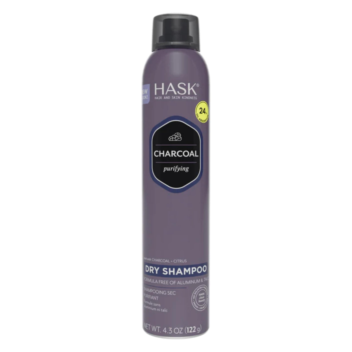 HASK Clarifying Charcoal Dry Shampoo, 4.3 oz