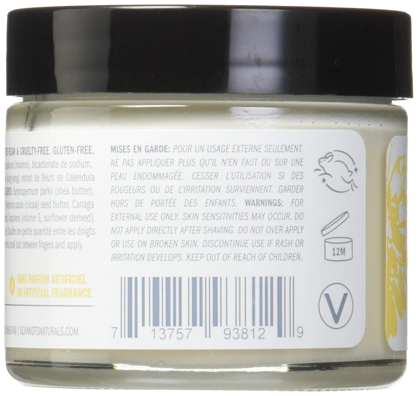 Schmidt's Natural Deodorant, Ylang-Ylang & Calendula, 2 Oz () Beauty and Personal Care Schmidt's