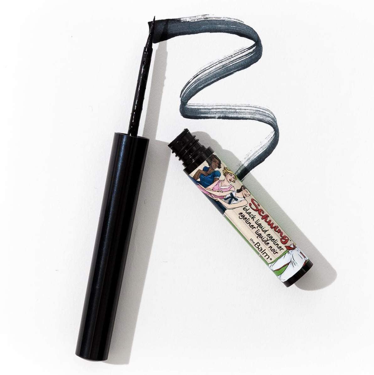 theBalm Schwing Liquid Eyeliner, Black, Matte Finish, 0.05 Fl Oz (Pack of 1) Beauty & Personal Care theBalm