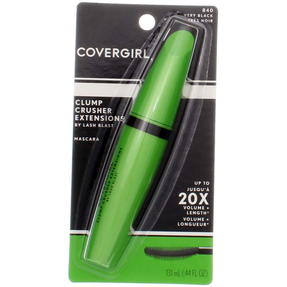 CoverGirl Lashblast Clump Crusher Very Black Mascara - 3 per case. Beauty & Personal Care COVERGIRL