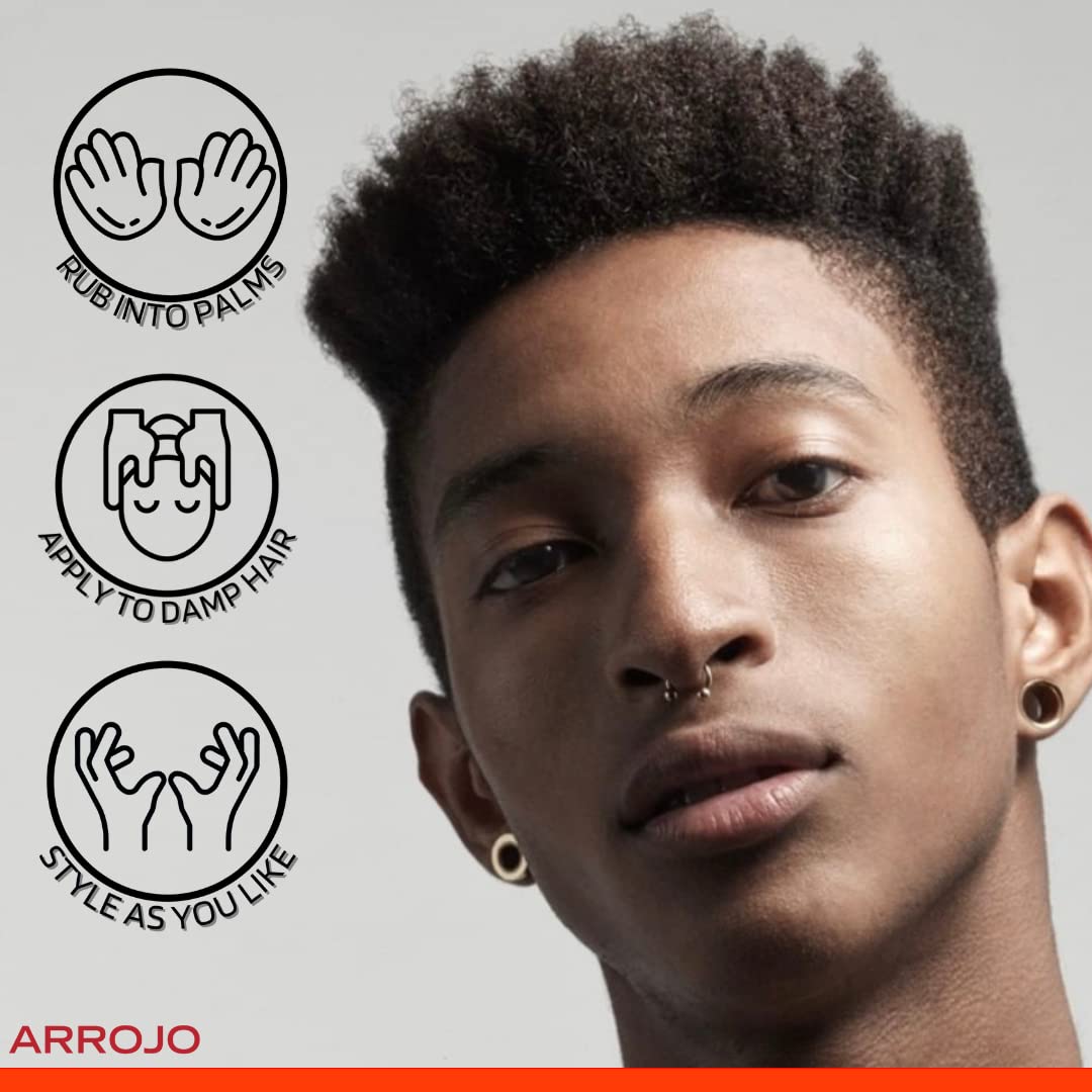 Arrojo Texture Clay, 5.1oz - Sulfate & Paraben Free Matte Hair Clay with Beeswax & Kaolin - Strong Hold, Pliable Styling for Men Beauty & Personal Care ARROJO