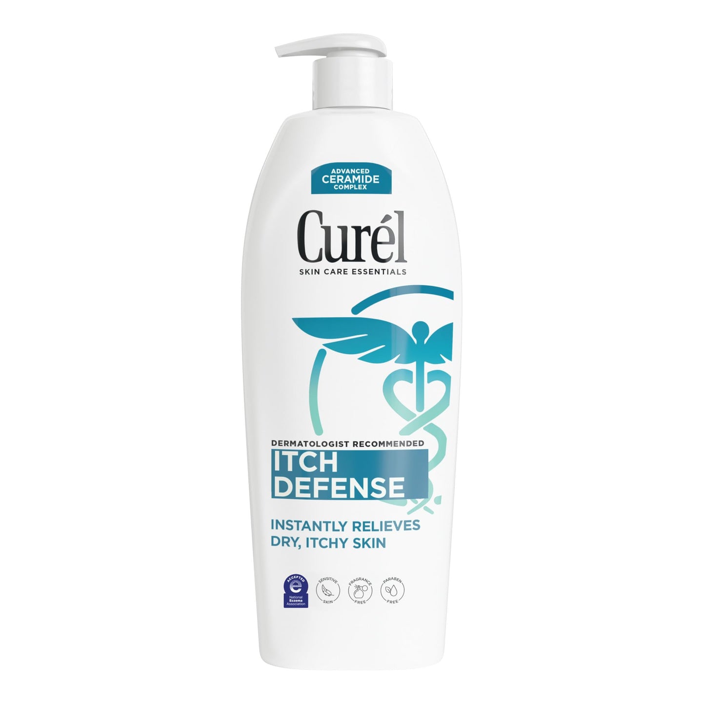 Curel Itch Defense Calming Body Lotion, Moisturizer for Dry, Itchy Skin, Body and Hand Lotion, with Advanced Ceramide Complex, Pro-Vitamin B5, Shea Beauty & Personal Care Curel