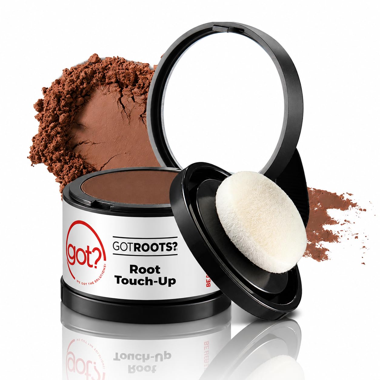 Got? Roots - Temporary Thinning & Gray Hair Cover Up with Pigment Infused Binding Powder for Auburn Hair - Root Touch Up, Brow Filler & Hairline Beauty & Personal Care got? WE GOT THE SOLUTIONS!
