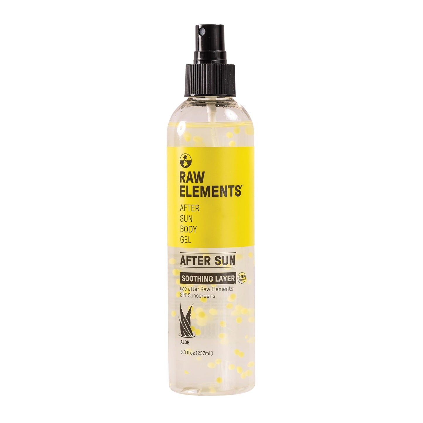 Raw Elements After Sun Body Gel Skin Care with Aloe Balls Beauty & Personal Care Raw Elements