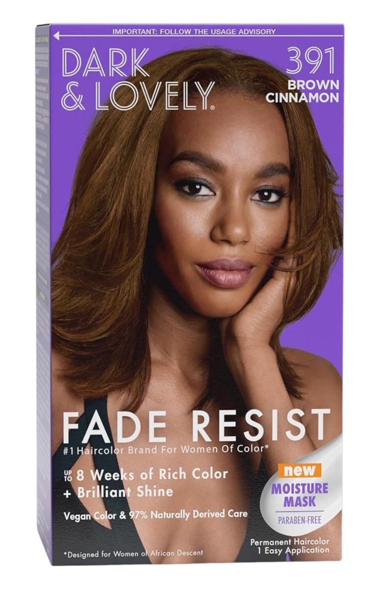 Dark & Lovely Color #391 Brown Cinnamon (Pack of 2) Beauty & Personal Care Dark and Lovely