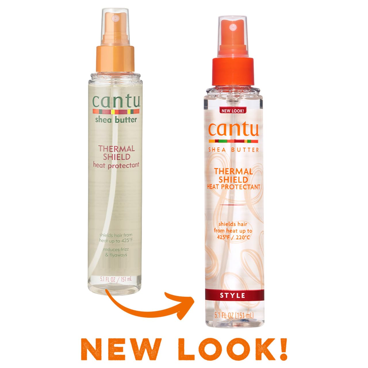 Cantu Shea Butter Thermal Shield Heat Protectant 5.1 Ounce (150ml) Beauty & Personal Care Cantu