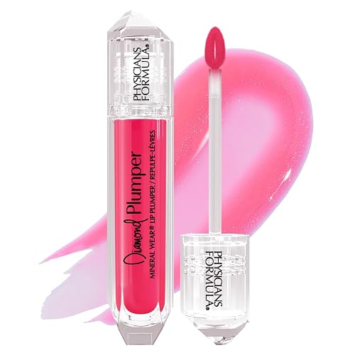 Physicians Formula Mineral Wear Diamond Lip Plumper Gloss, Dermatologist Tested Pink Radiant Cut Beauty & Personal Care Physicians Formula