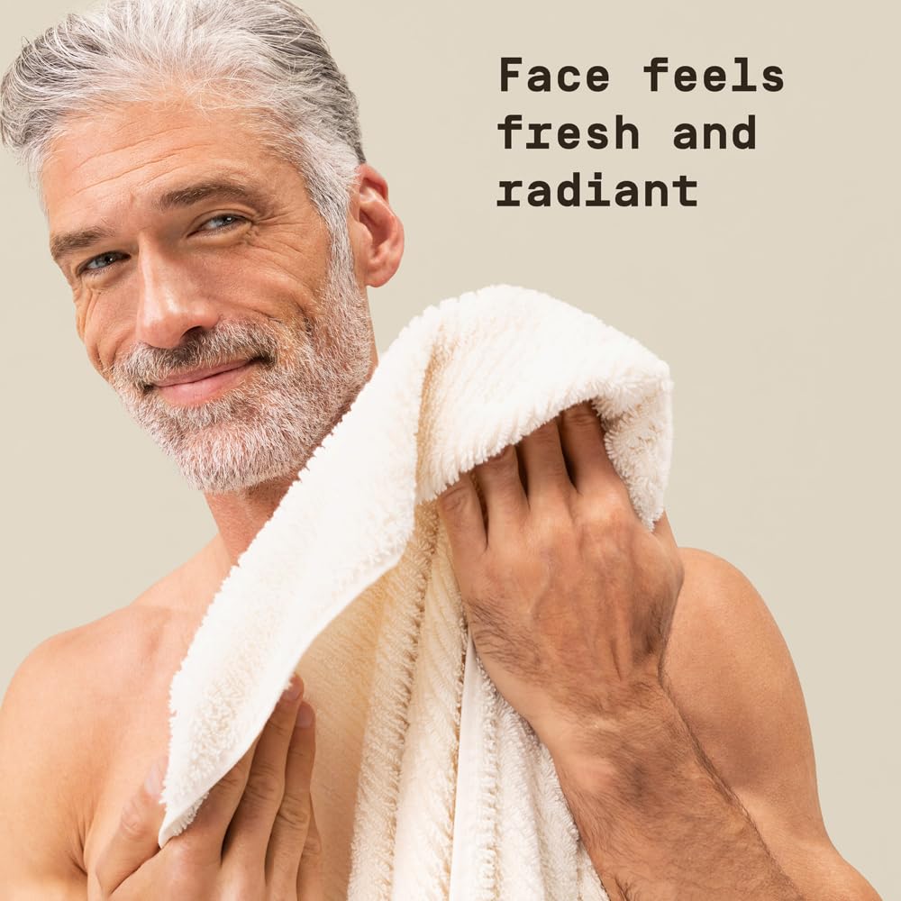 PAPATUI by Dwayne Johnson Men's Face Exfoliating Scrub, Unscented Facial Cleanser, Smooths Skin Texture, Fine Lines & Wrinkles, with Peptides Beauty & Personal Care PAPATUI