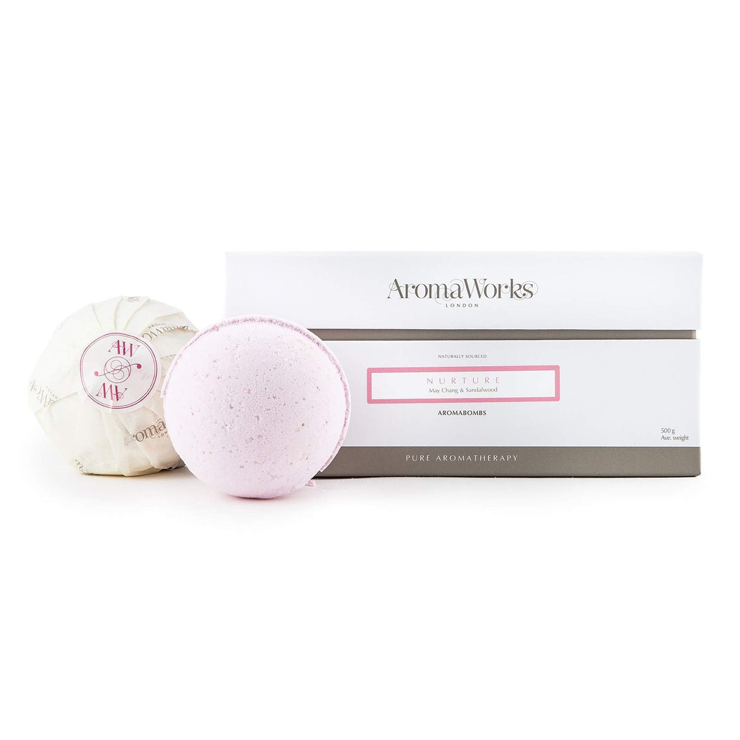 Aromaworks Nurture Aromabomb Duo - Creates A Luxurious and Therapeutic Experience - Envelops You in The Scents of Purity - Key Ingredients Beauty and Personal Care AromaWorks London