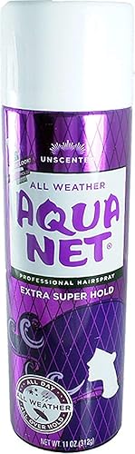 Aqua Net Extra Super Hold Professional Hair Spray Unscented 11 oz (Pack of 6) Beauty & Personal Care Aqua Net