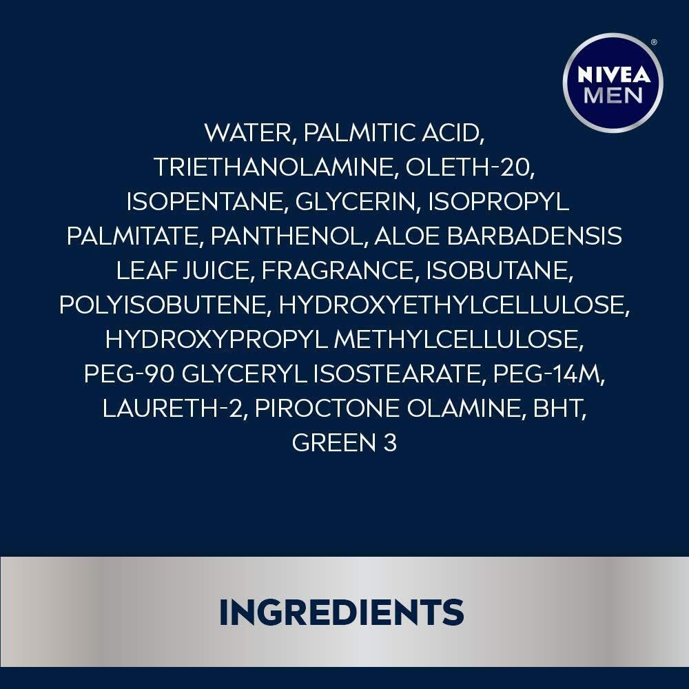 NIVEA FOR MEN Moisturizing Shaving Gel 7 oz Beauty & Personal Care NIVEA
