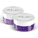 MARBLERS Twinkle Face & Body Glitter Duo [Holo Purple & Amethyst] 0.36oz (10g) | Non-Toxic | Cruelty-Free | Eyeshadow, Nail Polish, Nail Art | Beauty & Personal Care MARBLERS