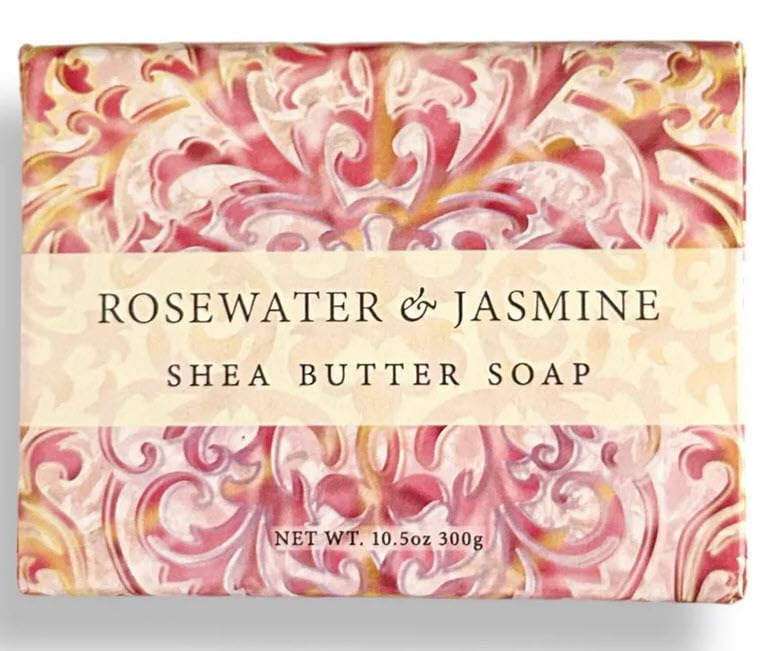 Greenwich Bay Vegan Natural Botantical Shea Butter Bar Soap, French Milled Triple Milled, Essential Oils, 10.5 ounces (Rosewater Jasmine) Beauty & Personal Care Greenwich Bay