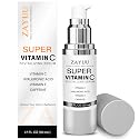 Super Vitamin C Face Serum for Mature Skin: Hydrating Brightening Formula - Vitamin C, Hyaluronic Acid, Vitamin E, Caffeine - Face Lift Serum Beauty & Personal Care ZAYUU