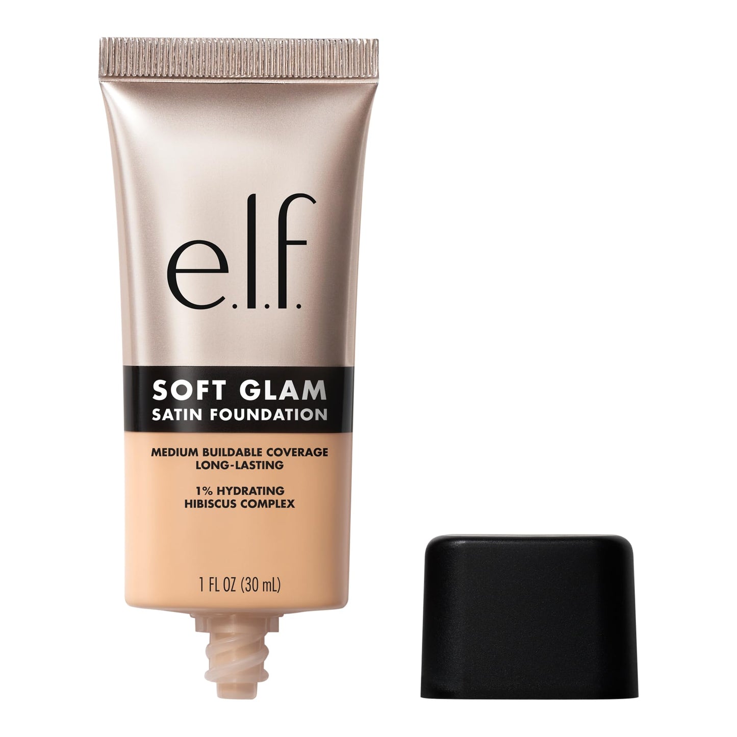 e.l.f. Soft Glam Foundation, Medium Coverage, Long-Lasting & Buildable Foundation For A Smooth, Satin Finish, Vegan & Cruelty-Free, 23 Light Cool Beauty & Personal Care e.l.f.