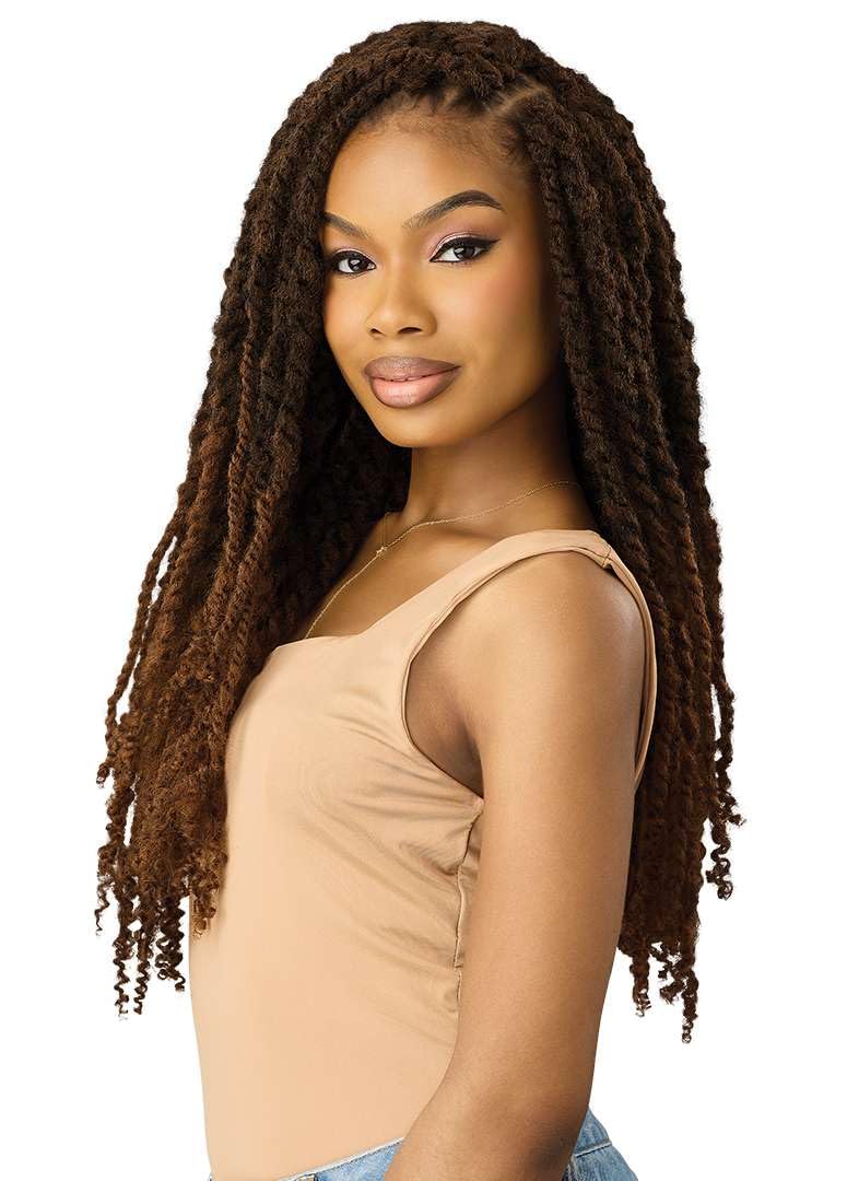 Outre X-Pression Twisted Up - Swicy Afro Twist 18" 3X (1 Pack, LIGHT AUBURN 30)