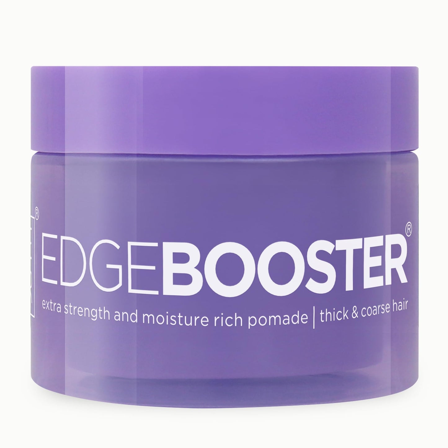 Style Factor Edge Booster Extra Strength & Moisture Rich Pomade | Strong Hold Edge Control Gel for Thick & Coarse Hair | High Shine, Non-Greasy Beauty & Personal Care Style Factor