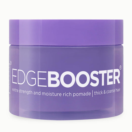 Style Factor Edge Booster Extra Strength & Moisture Rich Pomade | Strong Hold Edge Control Gel for Thick & Coarse Hair | High Shine, Non-Greasy Beauty & Personal Care Style Factor