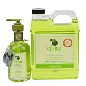 Cucina Fruits & Passion Lime Zest and Cypress Hand Soap Set, 6.7 fl oz Glass Bottle and 33.8 fl oz Refill, Made in Canada Beauty & Personal Care Cucina