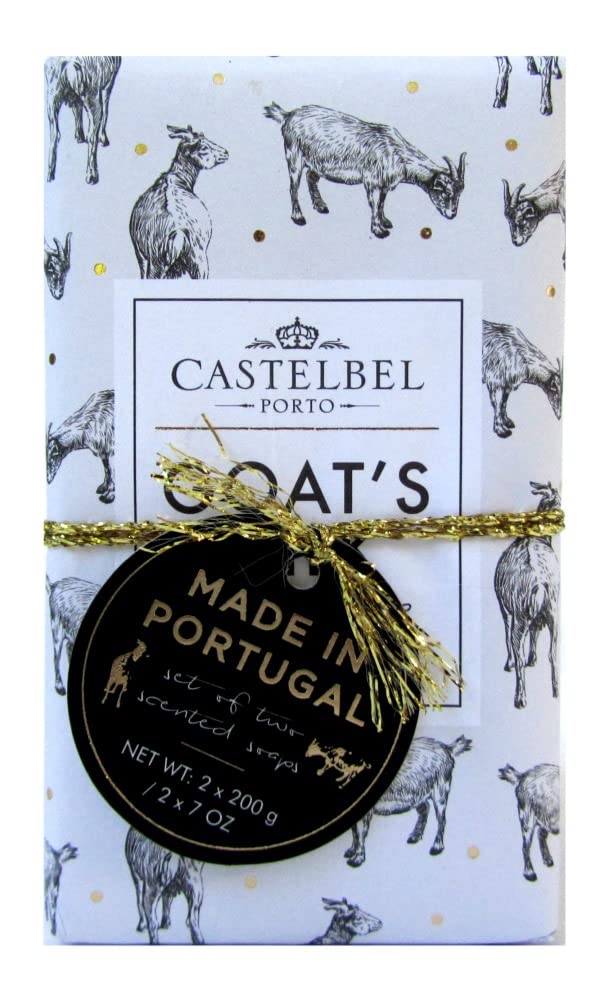Castelbel Porto - Goat's Milk - Gift Set of Two Scented Bath Soap (2 x 7 oz.) Beauty & Personal Care Castelbel Porto