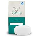 Caprina by Canus Goat Milk Soap Bar, FRAGRANCE FREE, 3.2 oz (90 g) Bars, 6-Pack, Moisturizing Daily Cleanser for Face, Hands & Body, Fresh Canadian Beauty & Personal Care Caprina by Canus