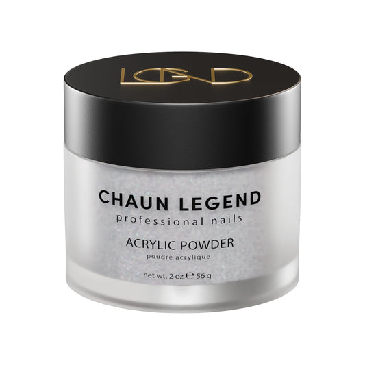 Chaun Legend Acrylic Powder, 2 Oz Long Lasting Salon Quality, Bubble Free, Self Leveling Professional Manicures, Fake Nails, Carving & Extensions