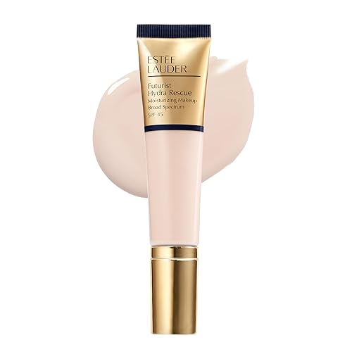 Estée Lauder Futurist Hydra Rescue Moisturizing Foundation Makeup SPF 45 for a 12-Hour Glow, 1.2 Fl Oz, 1N0 Porcelain Beauty & Personal Care Estée Lauder